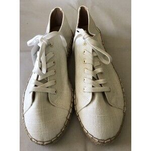 Liz Claiborne Women's Refined Memory LC Leckie Espadrille Canvas Sneaker 11 Med